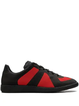 Maison Margiela Replica "Two Tone Red Black" low-top sneakers 23883431