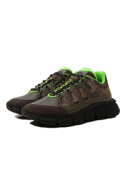 Комбинированные кроссовки Trigreca Versace dsu8094/1a04984