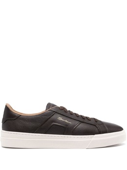 Santoni lace-up leather sneakers 23945467