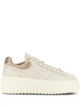 Hogan H-Stripes lace-up leather sneakers 23526168