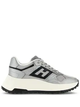 Hogan side logo patch platform sneakers 23526119