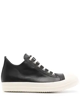 Rick Owens colourblock keather sneakers 23823789