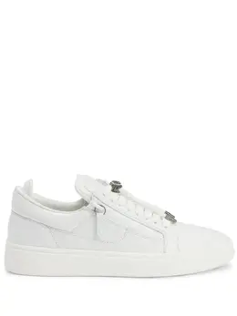 Giuseppe Zanotti Frankie zipped low-top sneakers 23698287