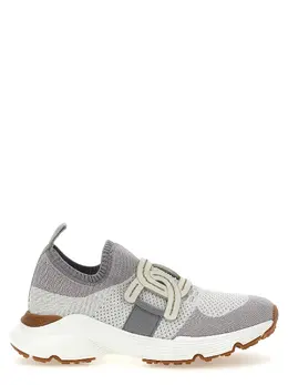 Tod's-Kate Sneakers Grigio-Donna 52188525461844