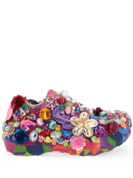 Comme des Garçons x Salomon glass crystal embellished sneakers 24034750