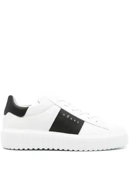 Hogan H-Stripes leather sneakers 24147768