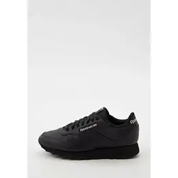 Кроссовки Reebok Classic Leather W, полнота F, размер 6 US, черный 103107669151