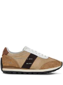 Hogan H671 panelled suede sneakers 23524171