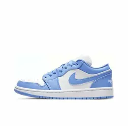 Кроссовки Jordan 1 Low, размер 41 EU, голубой 103154184342
