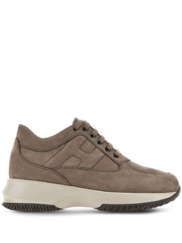 Hogan Interactive lace-up suede sneakers 23526132