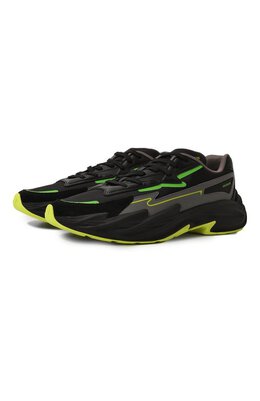 Комбинированные кроссовки Run-Row Balmain dm1vi355/lnvy
