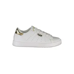 Fila Lace-Up Luxe Sneakers with Golden Accents - EU38/US8 fi-28883-eu38/us8