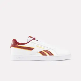 Кроссовки Reebok Court Retro, размер 11 US, белый/бордовый/золотой 103099763890