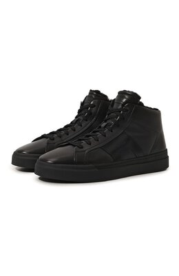 Кожаные кеды Gloria Santoni mbgg220250cnpg0n