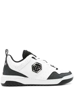 Philipp Plein logo-appliqué sneakers 24375983
