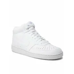 Кеды Nike Court Vision Mid Next Nature, полнота F, размер 11,5 US, White/White/White 102011123552