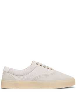 Brunello Cucinelli panelled suede sneakers 23689856