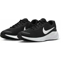 Кроссовки Nike Revolution 7, полнота F, размер 10 US, черный/белый 103221886748