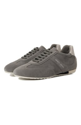 Замшевые кроссовки Tenis Giorgio Armani x1x042/xr256