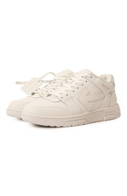 Кожаные кеды Out Of Office Off-White 0mia189c99lea009