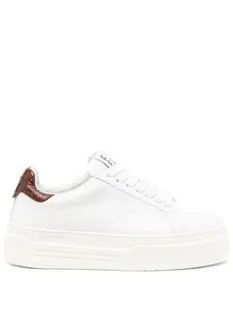 Lanvin DDB0 leather platform sneakers 24149692