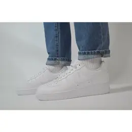 Кроссовки Nike Air Force 1, полнота D, размер 38, белый 101976486331