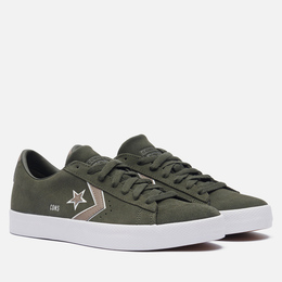 Мужские кеды Converse PL Vulc Pro Classic Suede, цвет зелёный, размер 40.5 EU a06653-4827505