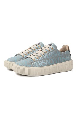 Текстильные кеды Greca Versace dsu8404/1a07977