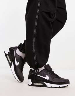 Черно-серые кроссовки Nike Air Max 90 Recraft 204677466 | black