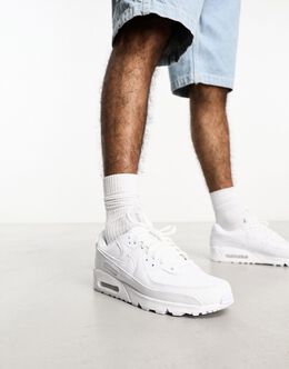 Тройные белые кроссовки Nike Air Max 90 LTR 205039624 | black