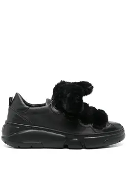 AGL fur-laces sneakers 24432889