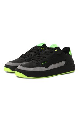 Кожаные кеды B-Court Balmain dm1vi349/lbyv