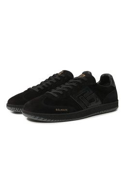 Замшевые кеды Swan Balmain dm1vi360/labp