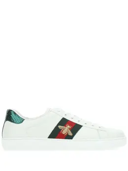 Gucci Ace web-trim sneakers 15400668