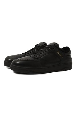 Кожаные кеды Sneak-Air Santoni mbsg22015nerpess