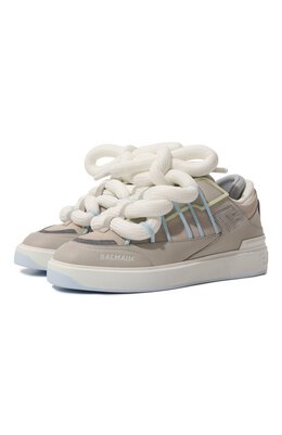 Кожаные кеды B-Court Balmain dm1vi361/lgct