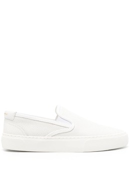 Saint Laurent perforated sneakers 24387574