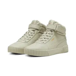 Кеды Puma Carina 2.0 Mid WTR, размер 5,5 UK, бежевый 103219099814