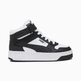 Кеды Puma Carina Street Mid, размер 3,5 UK, белый/черный 102863840801