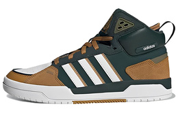 Кроссовки Adidas Neo 100DB Skateboarding Unisex, темно-зеленый/коричневый gw6747