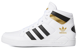 Кроссовки Adidas Hardcourt Unisex, белый/черный/золотой fv5329