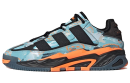 Кроссовки Adidas Niteball 2.0 Lifestyle Unisex, голубой/черный/оранжевый gz7867