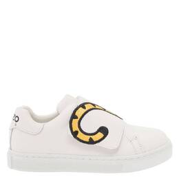Kenzo Kids Embroidered-Tiger Touch-Strap Sneakers, Brand Size 31 (13.5 Little Kids) k59061-10p