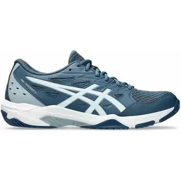 Кроссовки Asics GEL-ROCKET 11, полнота F, размер 10,5 US, белый/синий 103515749814