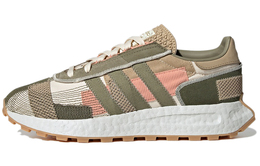 Кроссовки Adidas Retropy E5 Lifestyle Unisex gx6362, темно-зеленый/розовый