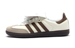 Кроссовки Adidas Samba Skateboarding Unisex ig1024, белый/темно-коричневый