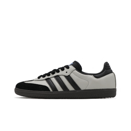Кроссовки Samba Slip, износостойкие, легкие, низкие, унисекс, черно-серые Adidas b75807(team17-雨中华尔兹)