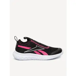 Кроссовки Reebok RUSH RUNNER SLIP-ON, размер 13i US, черный/розовый/белый 103097556445