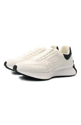Кожаные кроссовки Sprinter Runner Alexander McQueen 687995/widn5