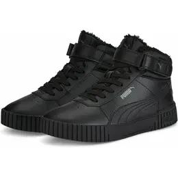 Кеды Puma Carina 2.0 Mid WTR, полнота F, размер 4,5 UK, чёрный 103602774242